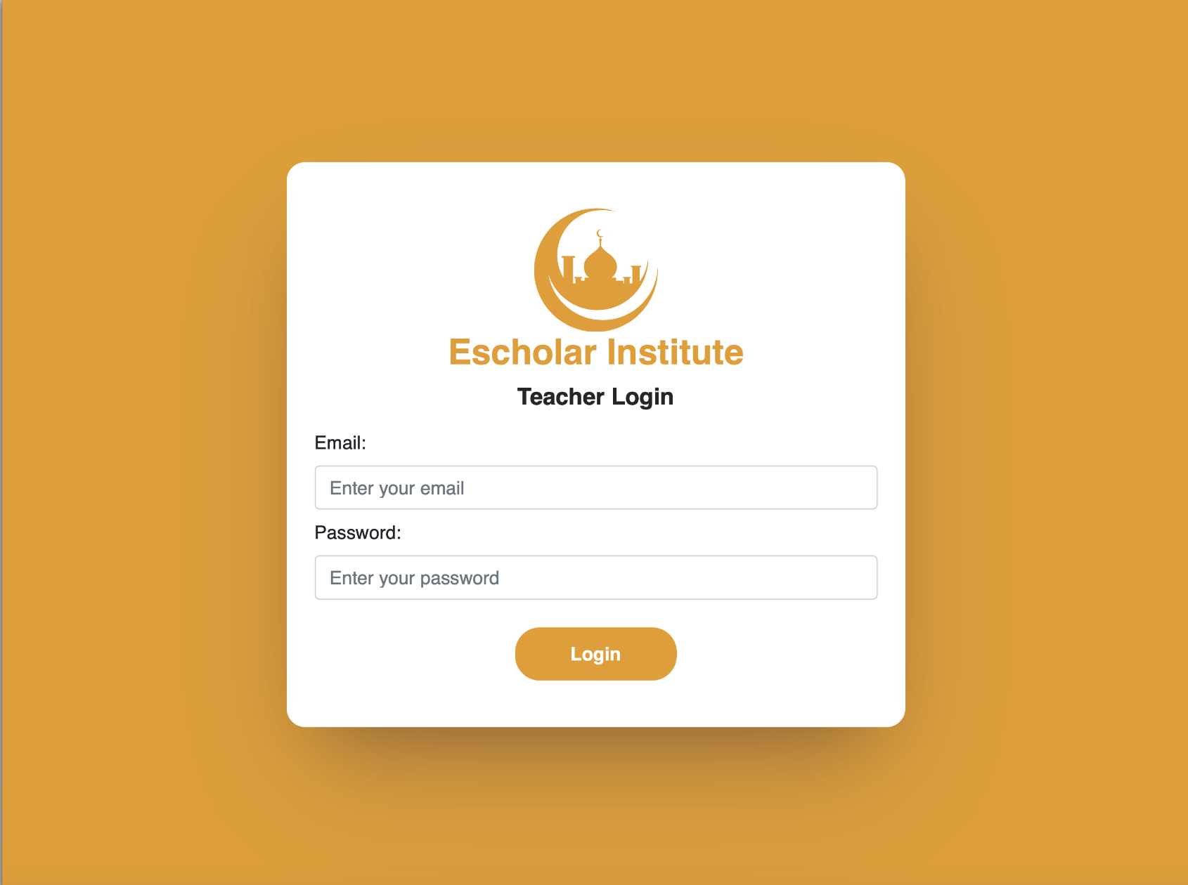 Teacher Module